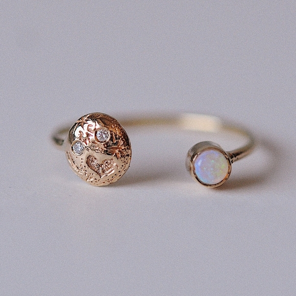 Sofia Zakia Jewelry - Sofia Zakia Pluto & Charon Ring